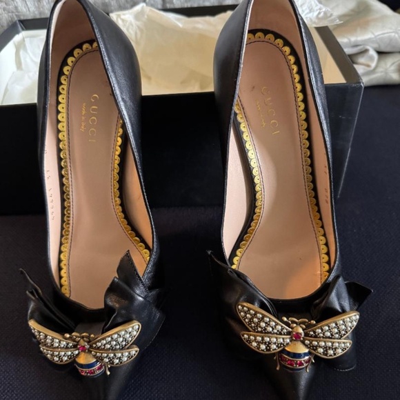 Gucci embellished black heels - Picture 2 of 3